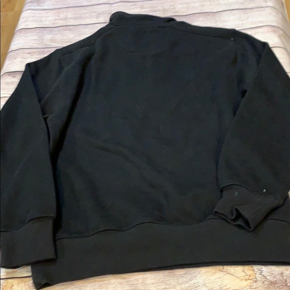 Men’s izod 1/4 zip black performance sweater, small. - Picture 3 of 3